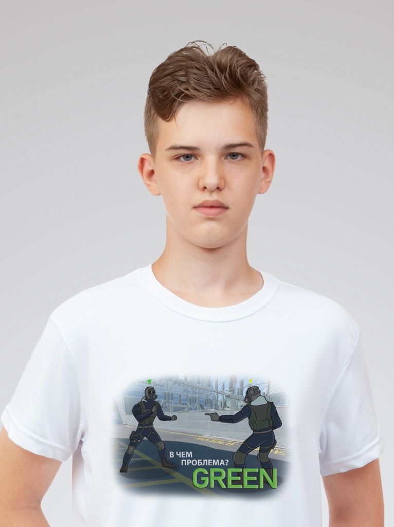 Футболка Counter Strike Контр Страйк Грин.jpg